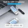 Vention Adaptador USB 3.1 CUA-H0 USB Tipo-C Hembra a USB Macho Gris